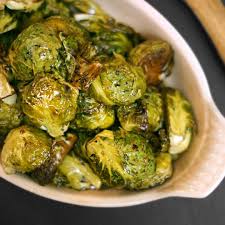 OVEN-ROASTED BRUSSELS SPROUTS